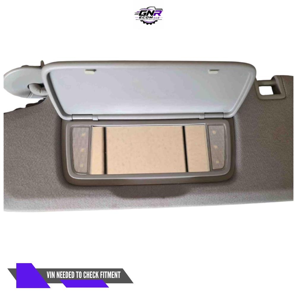 2018–2019 Chevrolet Equinox LH Driver Sunvisor Sun Visor with Mirror & Light OEM — view 4
