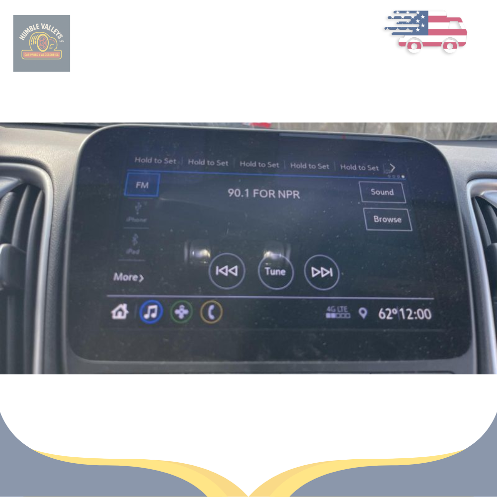 2019–2020 Chevrolet Malibu Control Panel Controller Display Screen 84567687 OEM — view 2
