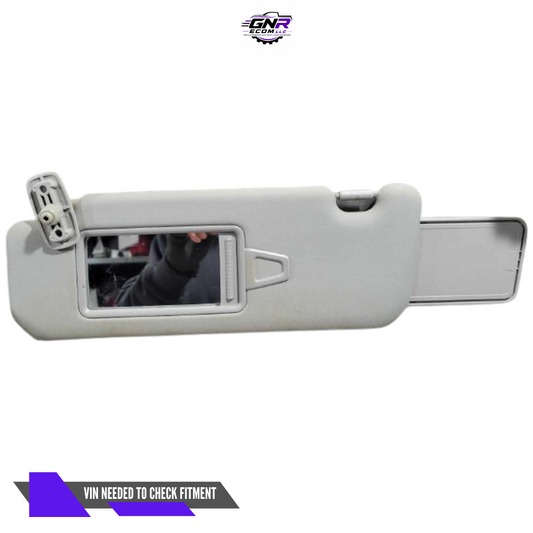 2011–2016 Kia Sportage LH Drive Sunvisor Sun Visor with Mirror & Extender OEM — view 1