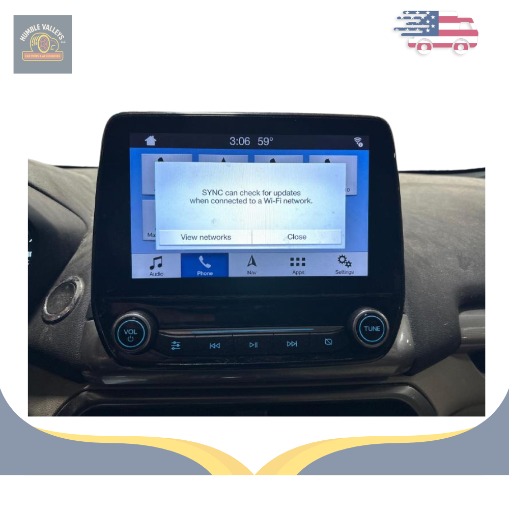 2018–2019 Ford Ecosport 8.0" Info Display Touch Screen Audio Radio Equipment OEM — view 1