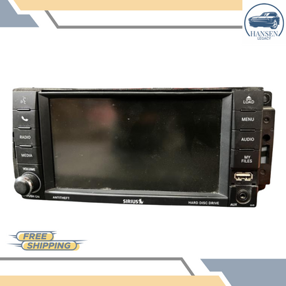 2013–2016 Chrysler Town & Country AM FM CD Navigation Radio Display Screen RHB — view 4