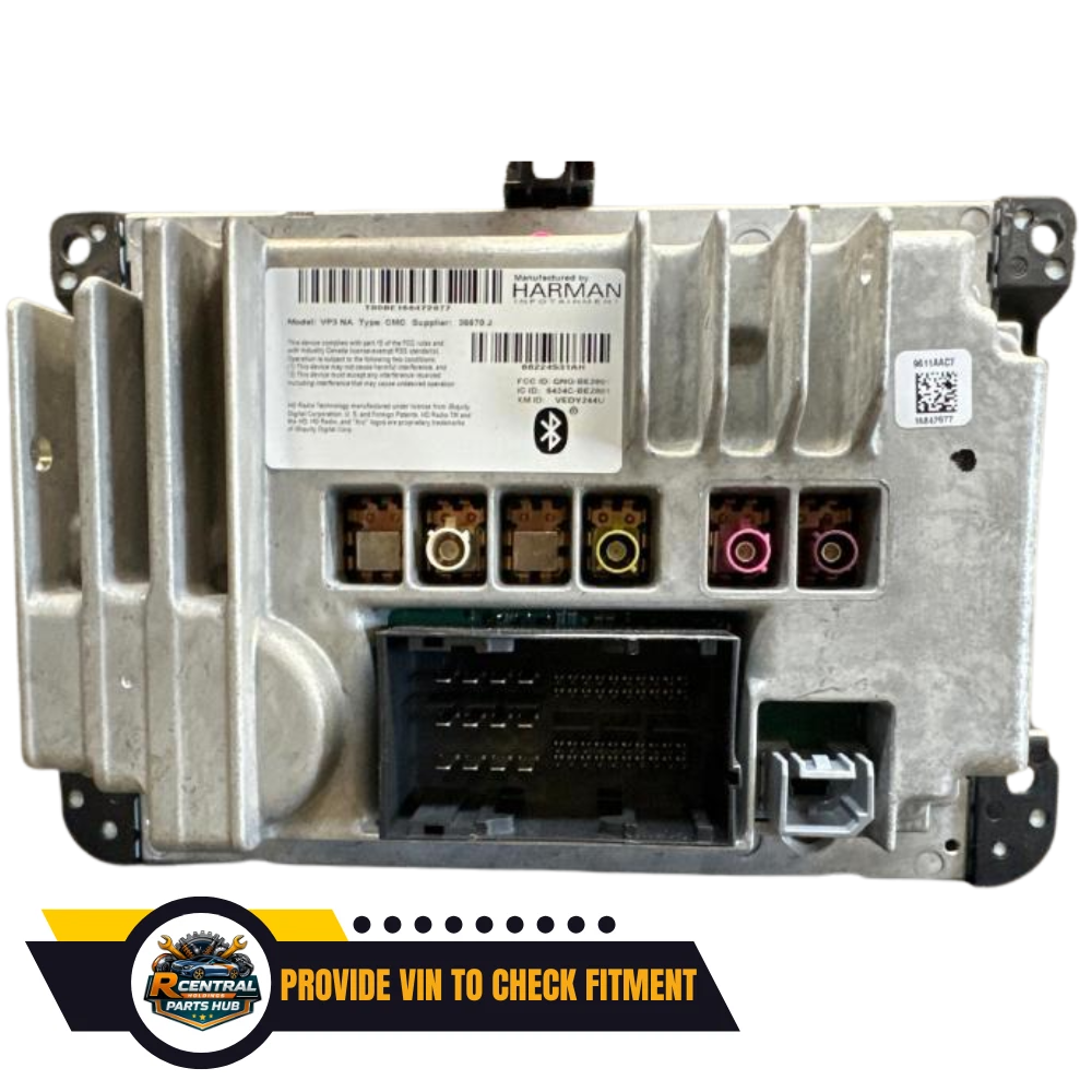 2014 Dodge Truck Ram 1500 AM FM Radio Receiver with Display Screen OEM — view 2