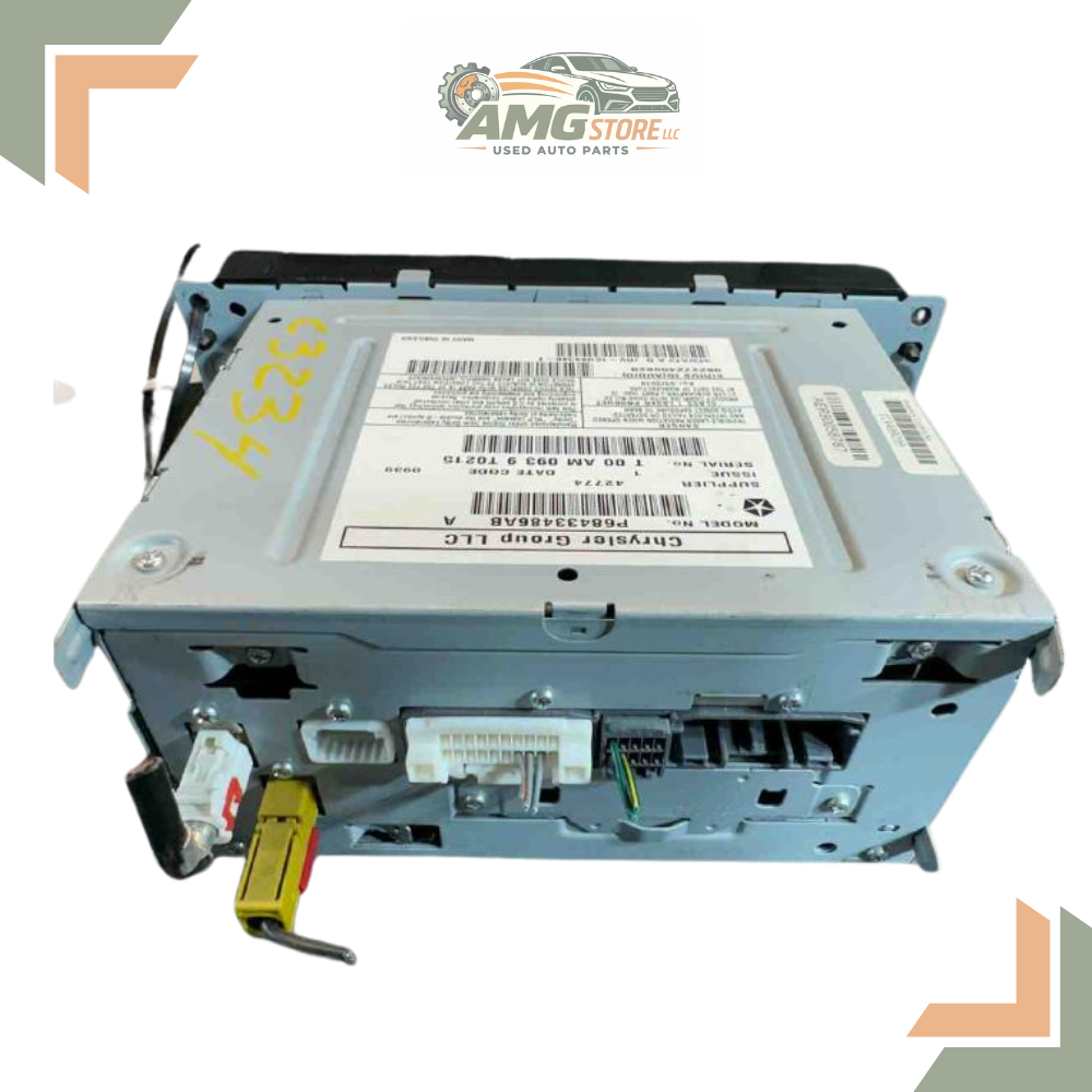 2013–2019 Dodge Caravan AM FM CD Satellite Radio Receiver RBZ — view 2