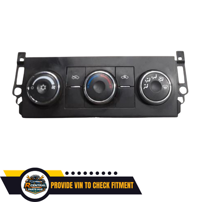 2010–2011 Chevrolet Silverado 1500 A/C AC Heater Temperature Control — view 1