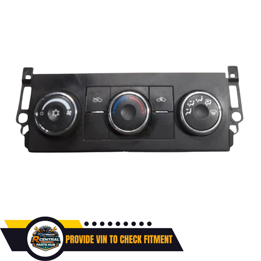 2010–2011 Chevrolet Silverado 1500 A/C AC Heater Temperature Control — view 1