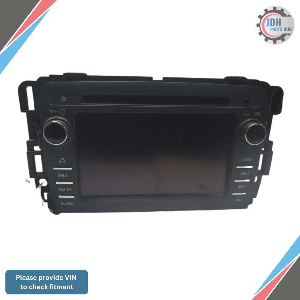2016–2017 Chevrolet Traverse Radio Receiver Navigation With Display Screen OEM — view 1