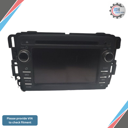 2016–2017 Chevrolet Traverse Radio Receiver Navigation With Display Screen OEM — view 1