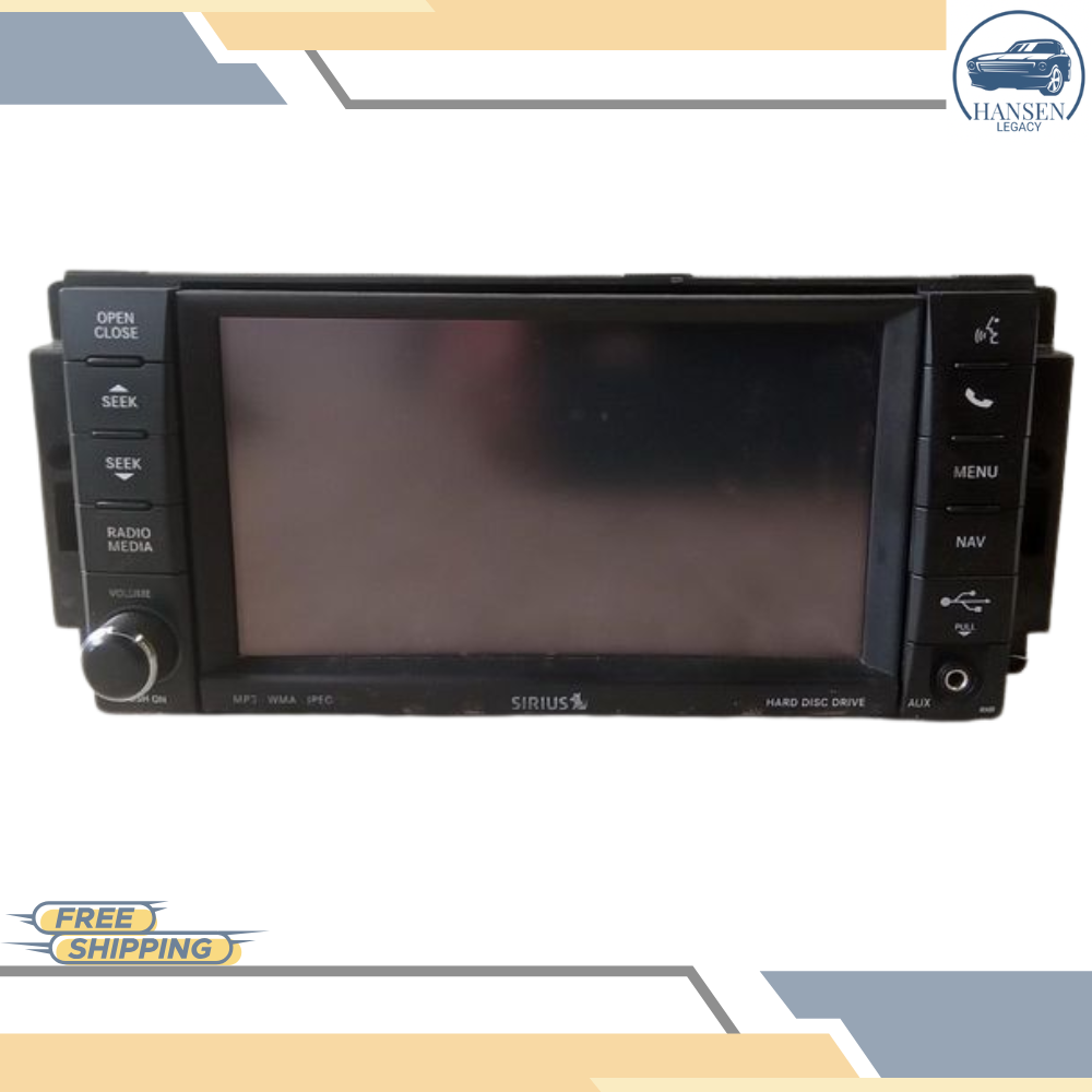 2013 Dodge Avenger AM-FM-CD-DVD-H<wbr/>DD Navigation UConnect Radio RHR OEM — view 1