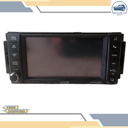 2013 Dodge Avenger AM-FM-CD-DVD-H<wbr/>DD Navigation UConnect Radio RHR OEM — view 1