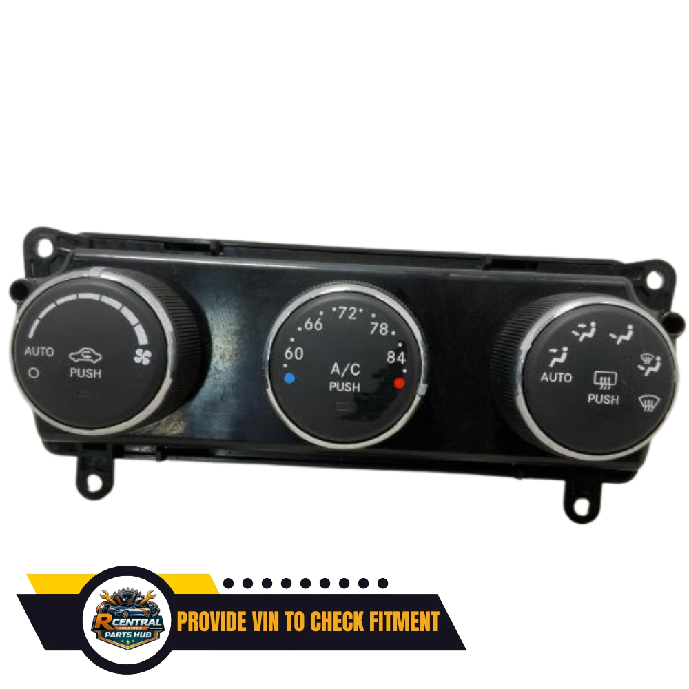 2014–2018 Jeep Wrangler Heater AC Temperature Control OEM — view 1