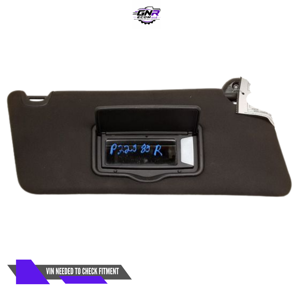 2011–2015 Ford Explorer Passenger RH Sun Visor OEM — view 2