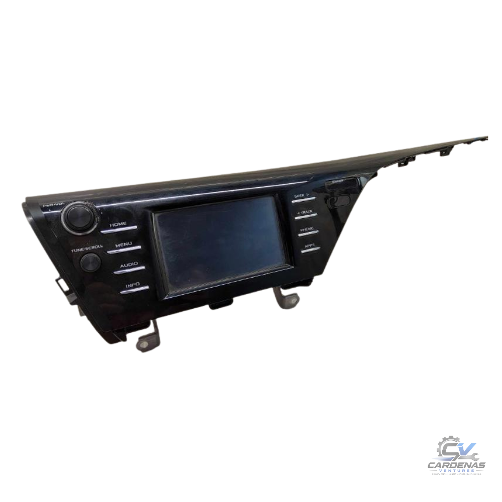 2018–2019 TOYOTA CAMRY Radio Receiver Display Screen ID OEM 86140-33380 — view 1