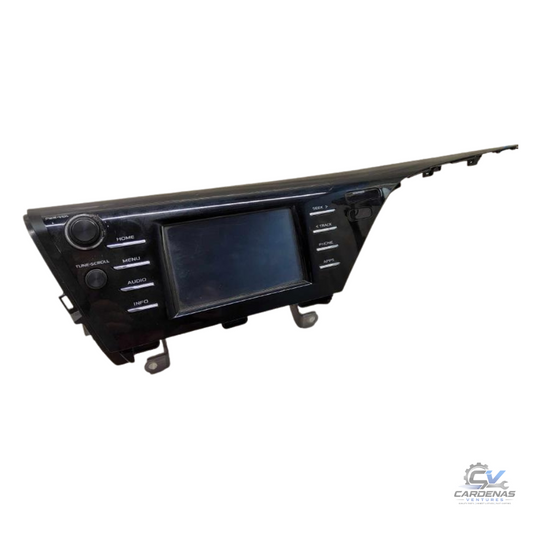 2018–2019 TOYOTA CAMRY Radio Receiver Display Screen ID OEM 86140-33380 — view 1