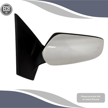 2014–2019 Toyota Corolla Left Driver Side View Door Mirror Heated White OEM — view 3