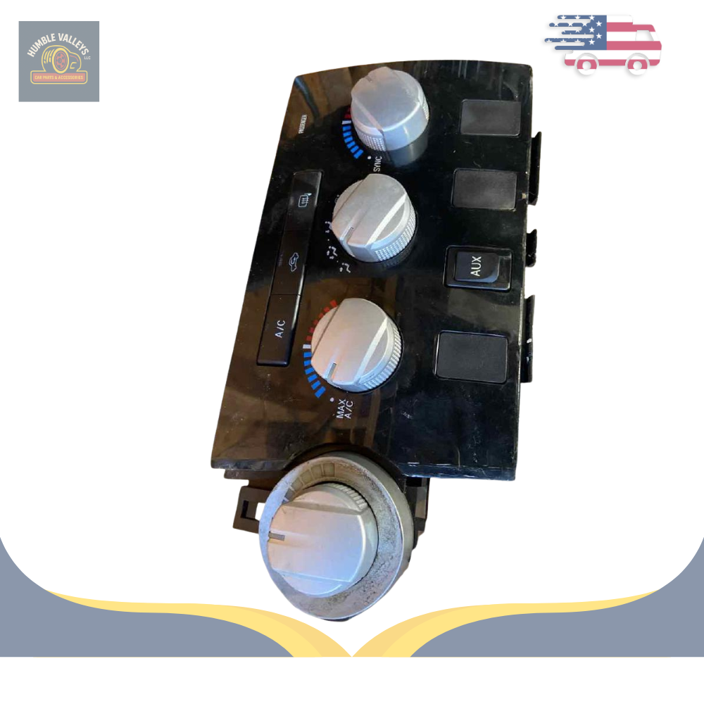 2007–2009 Toyota Tundra AC A/C Heater Temperature Climate Control Assembly 08 — view 1