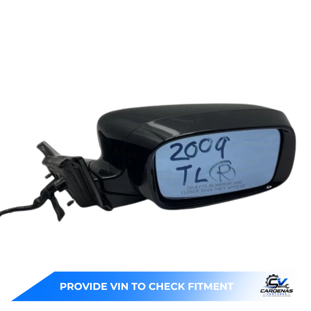 2009–2014 Acura TL Passenger Right Side View Door Mirror Assembly OEM — view 2