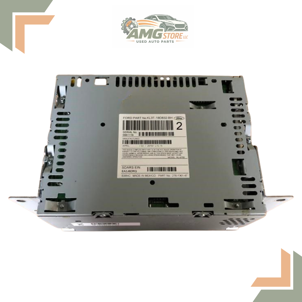 2019–2020 Ford F150 AM-FM Radio Receiver KL3T-18D832-BC thru BH — view 3