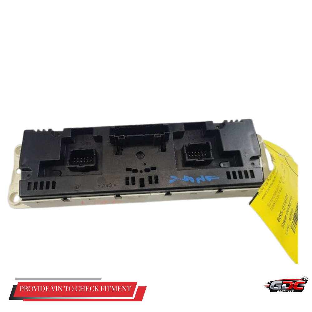2006–2008 Hummer H3 Manual Climate AC Heater Temperature Control OEM — view 3