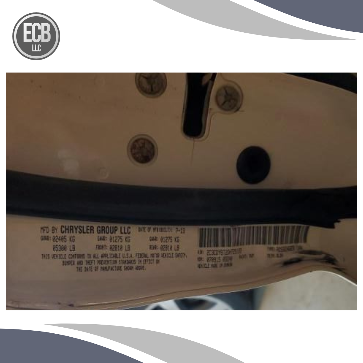 2013–2014 Dodge Challenger UConnect Navigation Radio RHR OEM — view 3