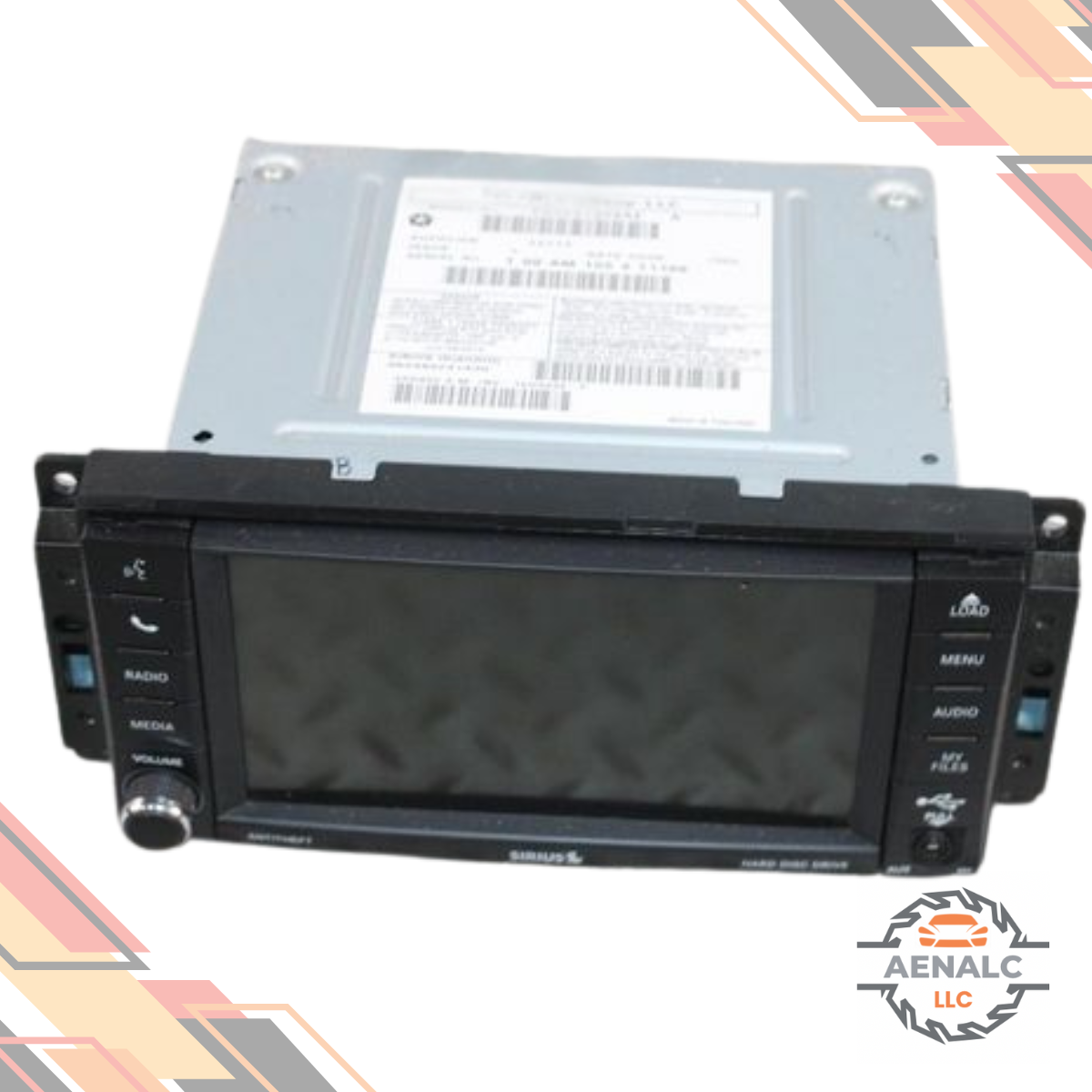 2008–2011 CHRYSLER TOWN & COUNTRY High Speed Radio CD DVD MyGig RBZ P05064879AG — view 3