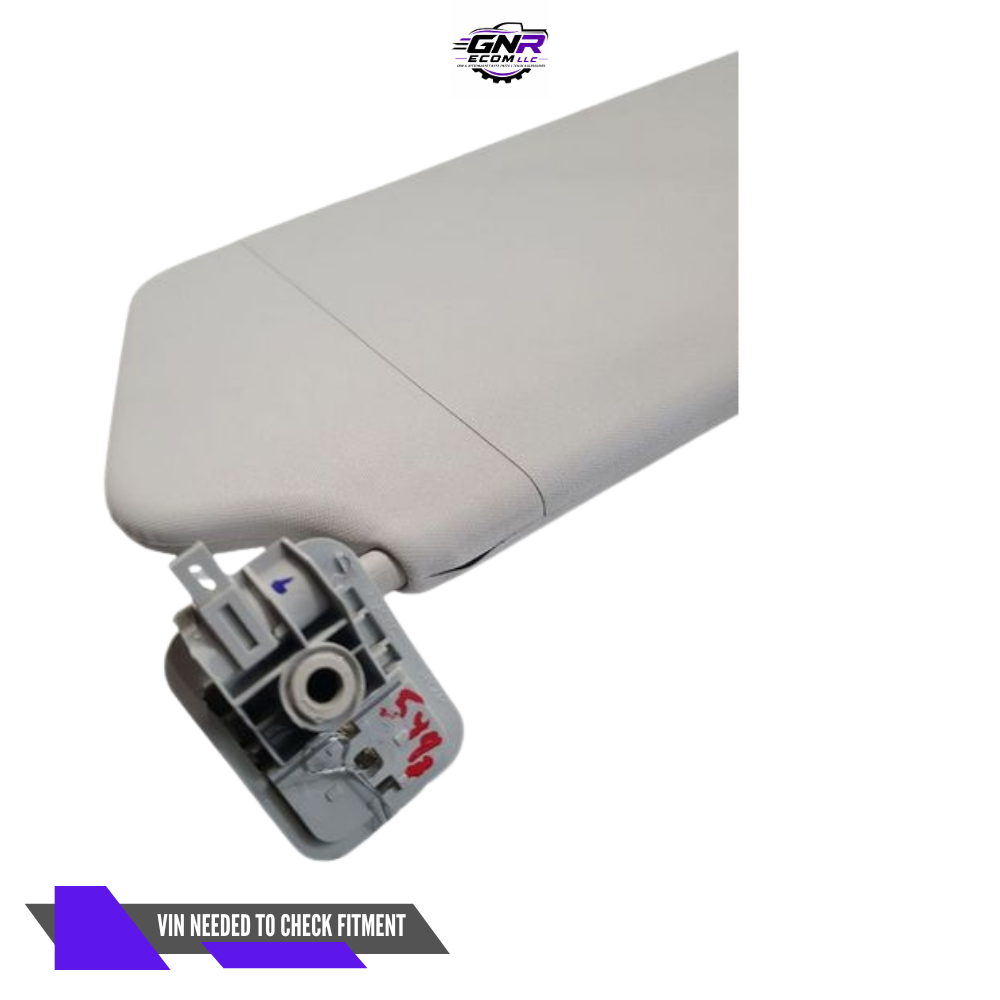 2015–2019 Ford Transit 250 Passenger RH Interior Sun Visor Gray OEM — view 4