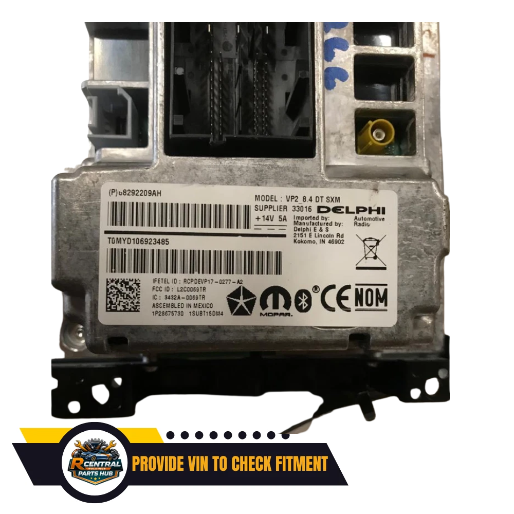 2019 Dodge Ram 1500 New Style 8.4 Radio Display Receiver OEM — view 3