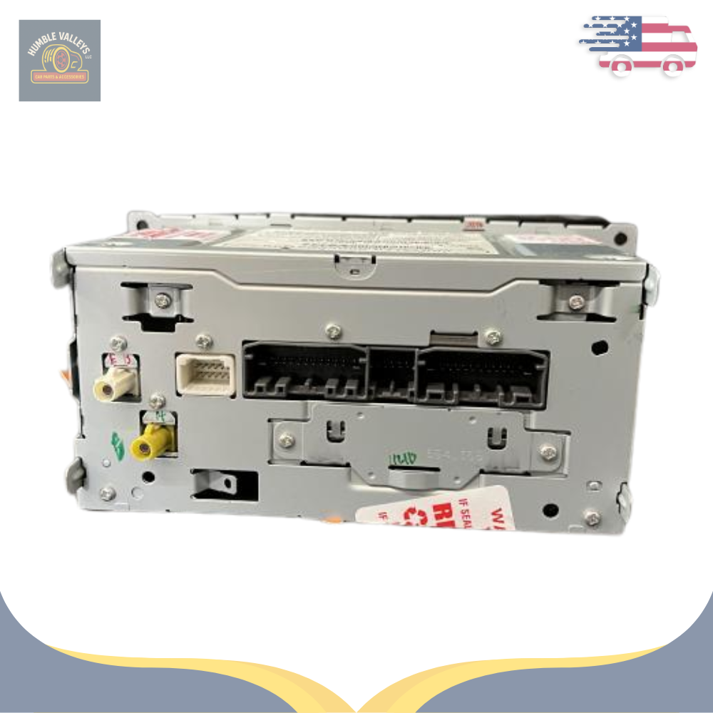 2011–2017 Jeep Patriot Compass AM FM CD DVD Satellite Radio Receiver ID RBZ OEM — view 2