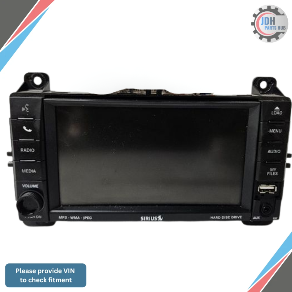 2011–2013 Dodge DURANGO Radio Display Receiver RBZ Satellite AM FM CD OEM — view 1