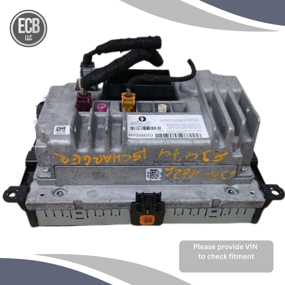 2015 Dodge Charger Navigation Radio 8.4" Display Screen Receiver Uconnect OEM — view 2
