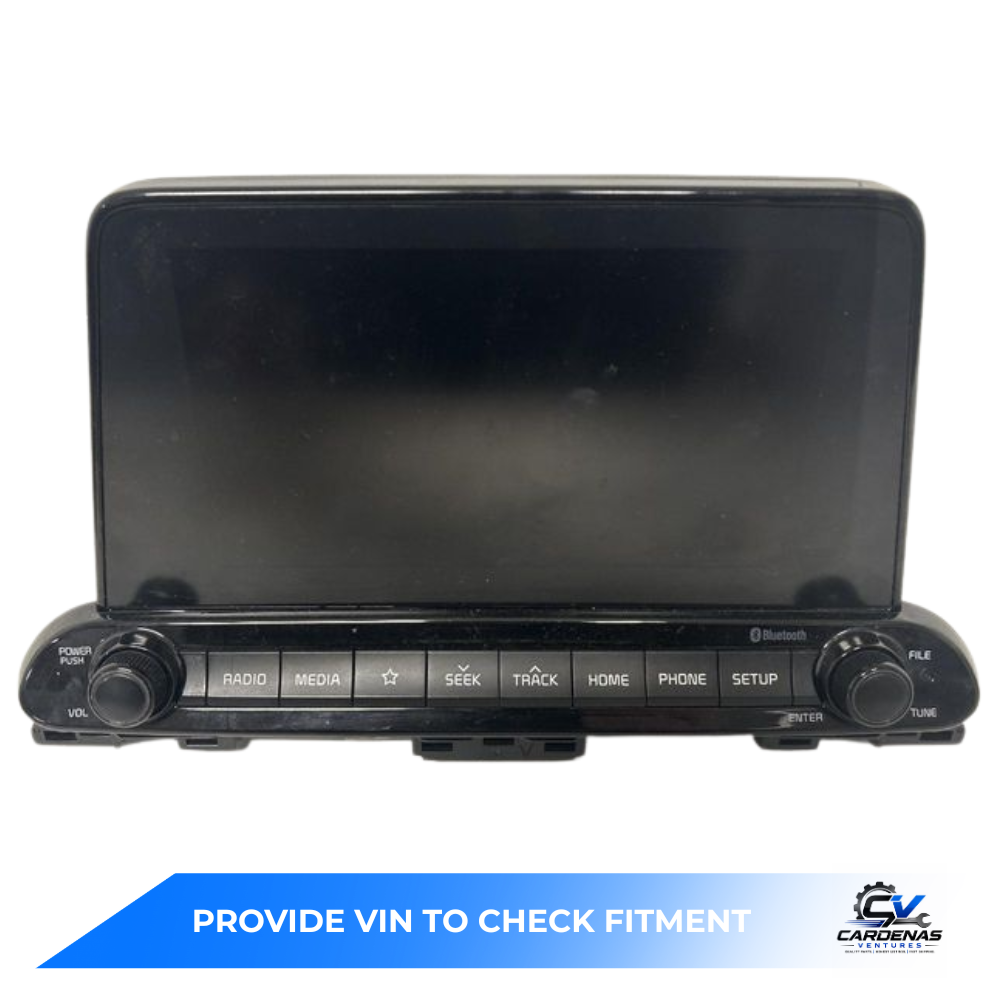 2019–2020 Kia Forte AM FM Radio Receiver Display Screen without Navigation 7070WK — view 1