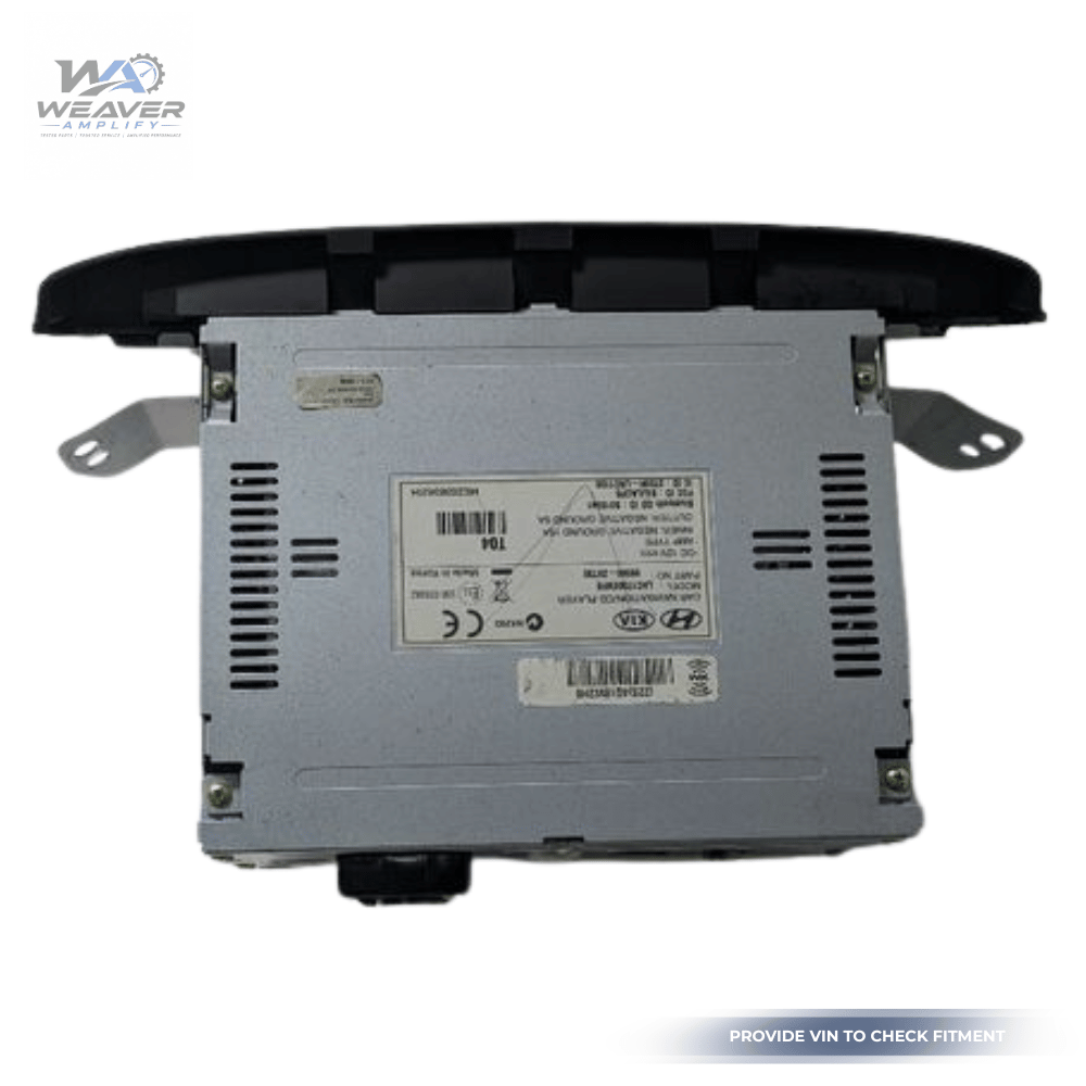 2012–2015 Hyundai Veloster Radio Display Receiver Satellite CD OEM 96560 2V730 — view 3