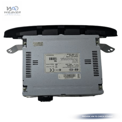 2012–2015 Hyundai Veloster Radio Display Receiver Satellite CD OEM 96560 2V730 — view 3