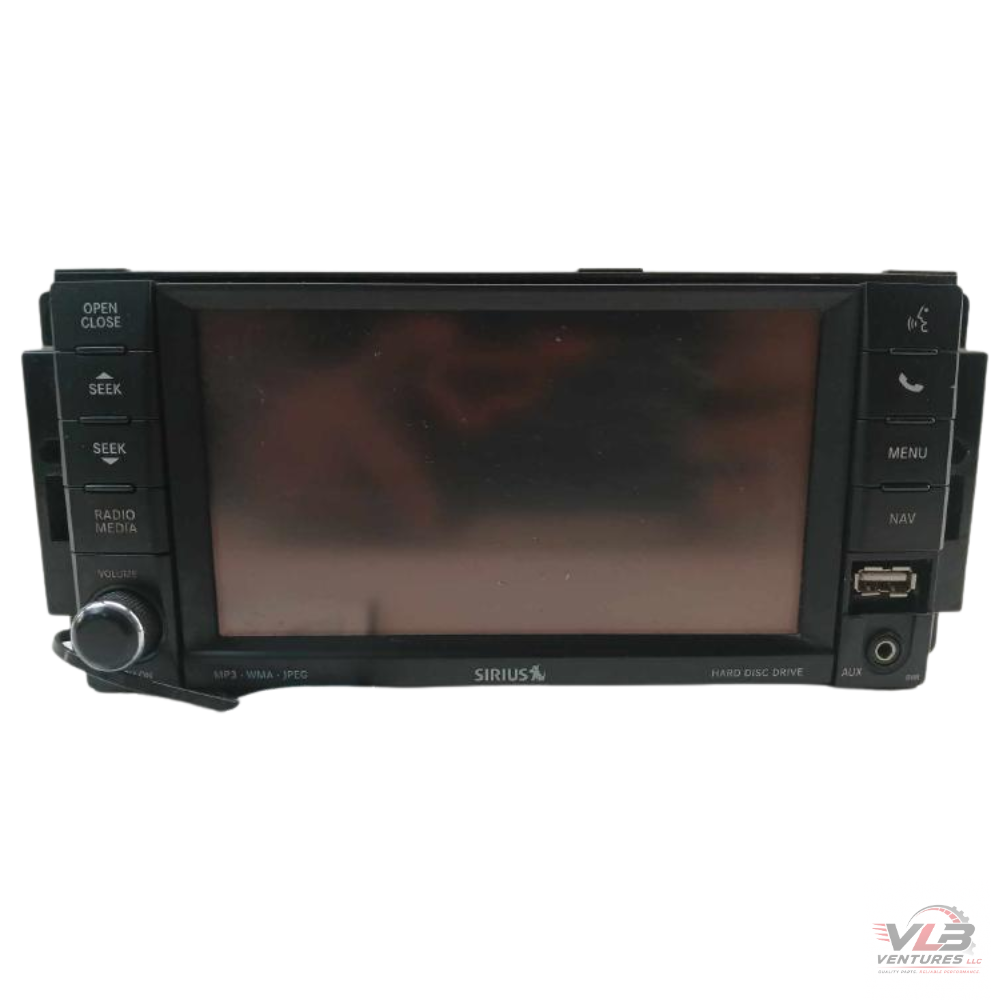 2011–2017 Jeep Wrangler Radio Display Receiver Navigation ID RHR OEM — view 1