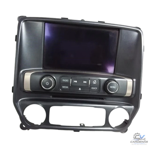 2014 Chevrolet Silverado 1500 2500 Audio Radio Control Panel with Screen OEM — view 1