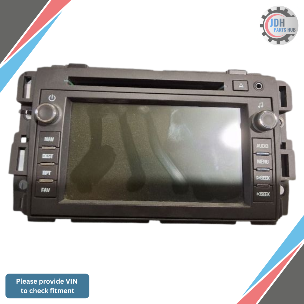2011 GMC Acadia AM FM Stereo CD DVD Radio Receiver Navigation UUM OEM — view 1