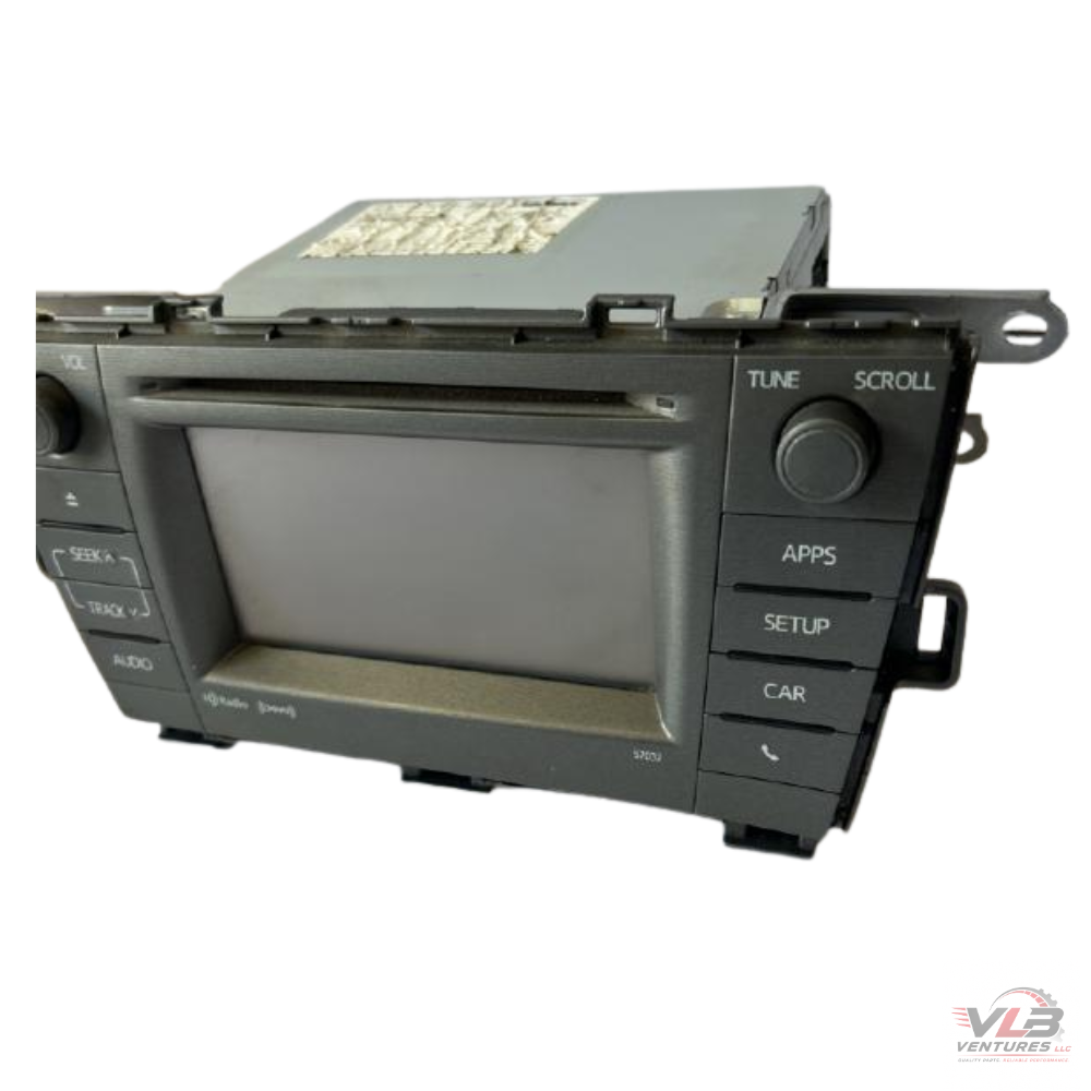 2012–2015 Toyota Prius Radio Display and Receiver ID 57032 OEM — view 3