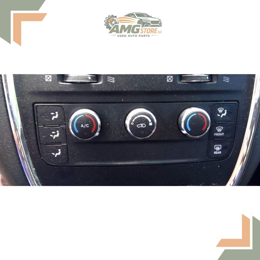 2011–2020 Dodge Caravan A/C AC Heater Temperature Control Unit — view 2