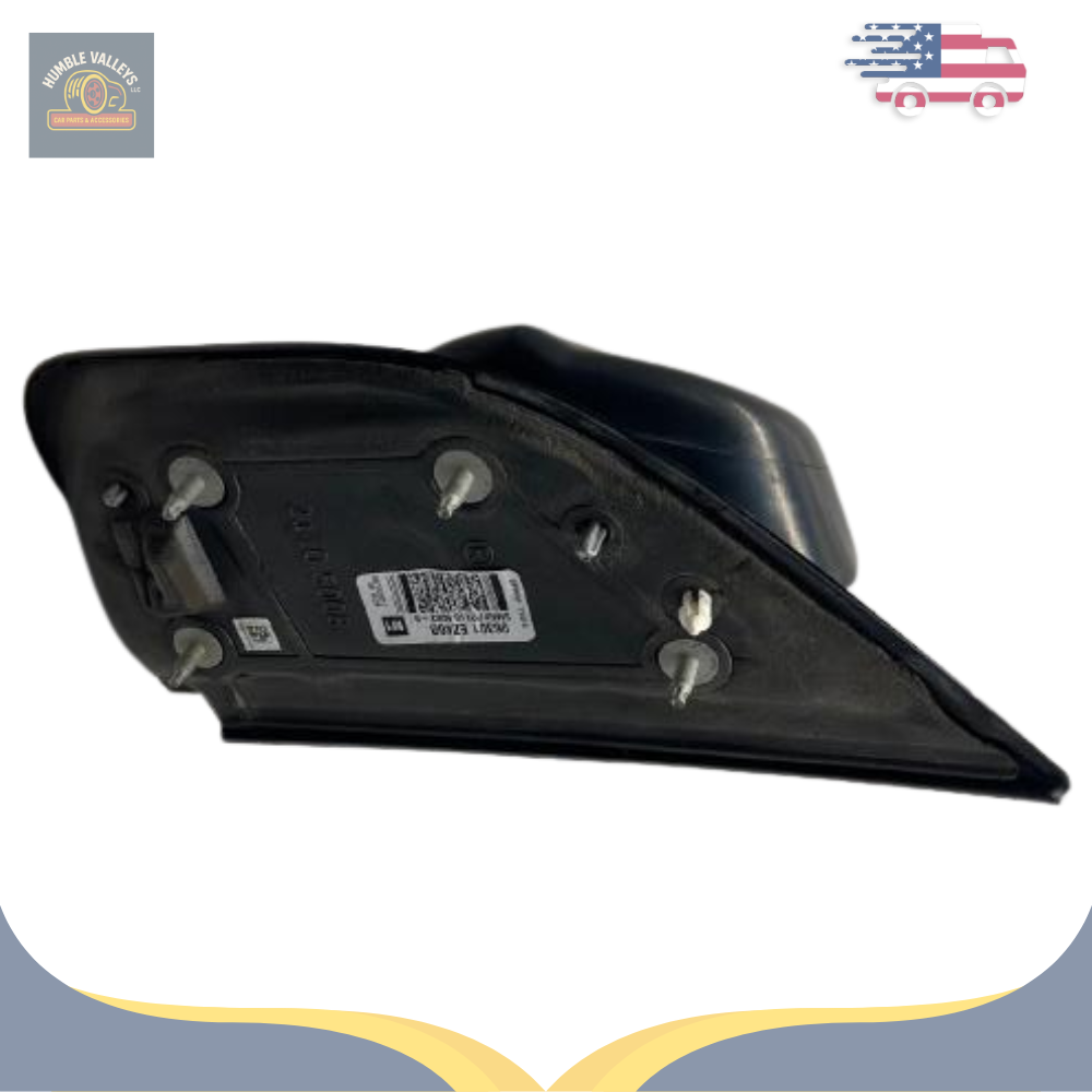 2017–2023 Nissan Titan Right Passenger Side Manual Mirror Assembly Black OEM — view 4