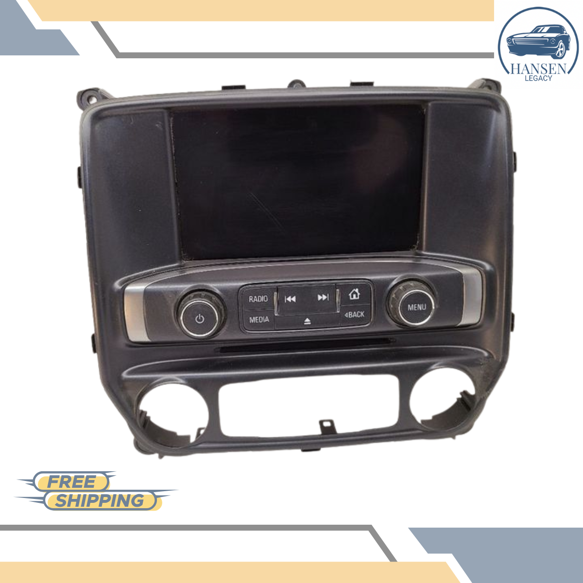 2015–2016 Chevrolet Silverado 1500 2500 Radio Control Panel Screen ID 23485741 — view 5
