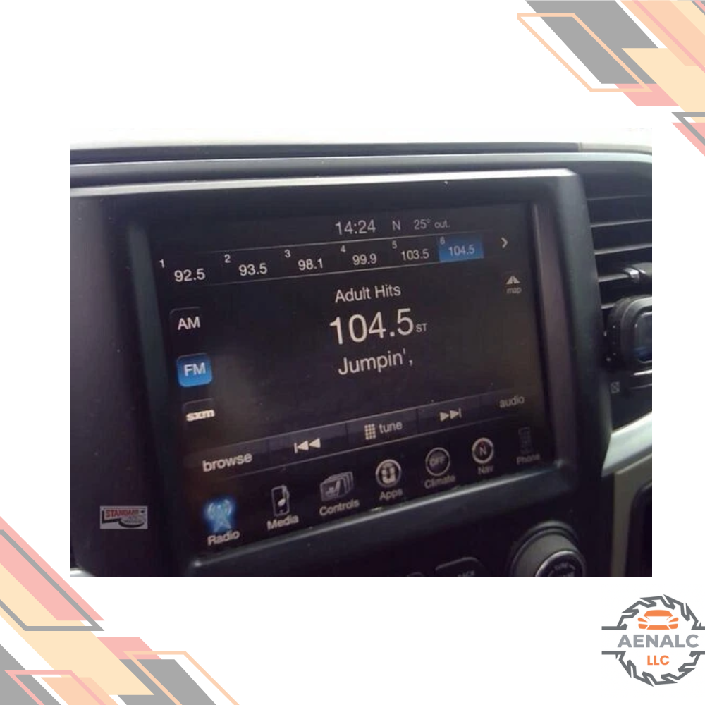 2015 Dodge Ram 1500 2500 350 Radio Receiver Touch Screen Navigation 8.4 Option Ra4v — view 2