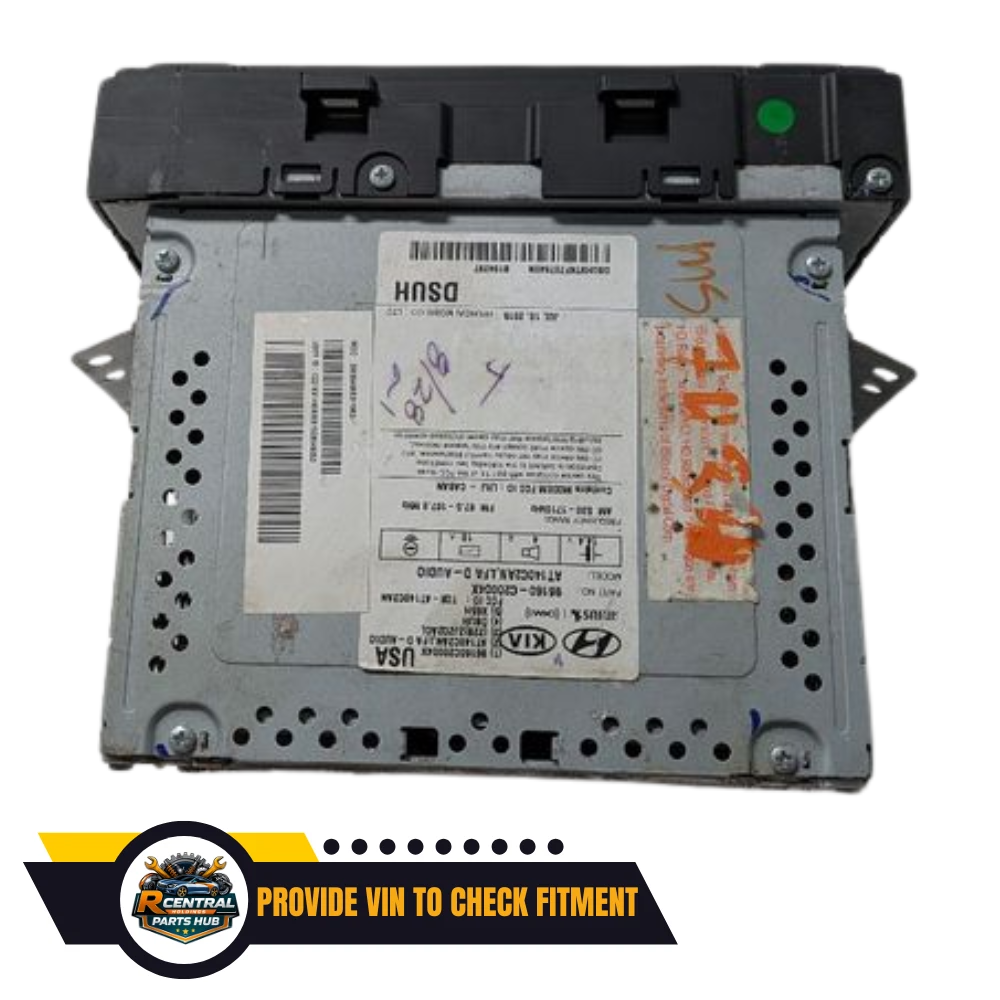 2016–2017 Hyundai Sonata AM FM Radio Receiver Navigation Display Screen OEM — view 2
