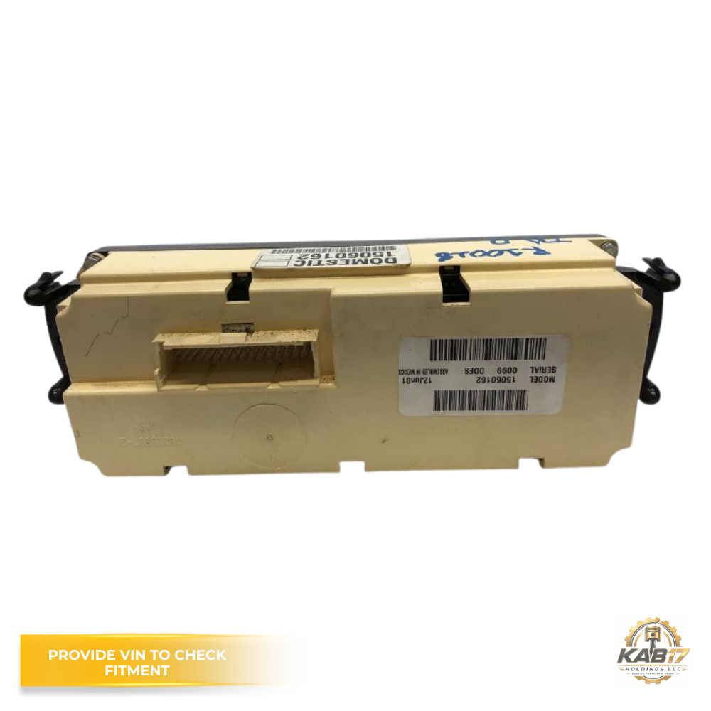 2000–2002 Chevrolet Suburban 1500 2500 AC Heater Temperature Control OEM — view 2
