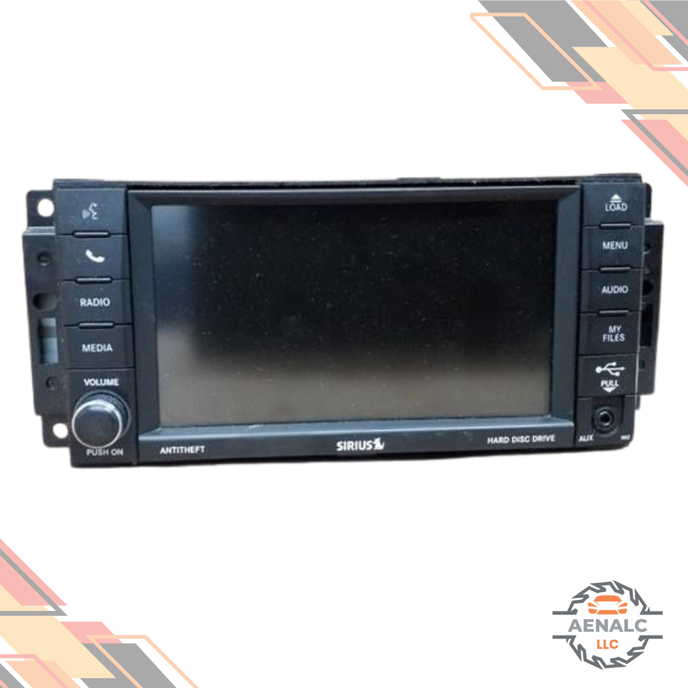 2011–2014 Chrysler 200 AM/FM/DVD Radio CD Player Receiver RBZ OEM — view 1