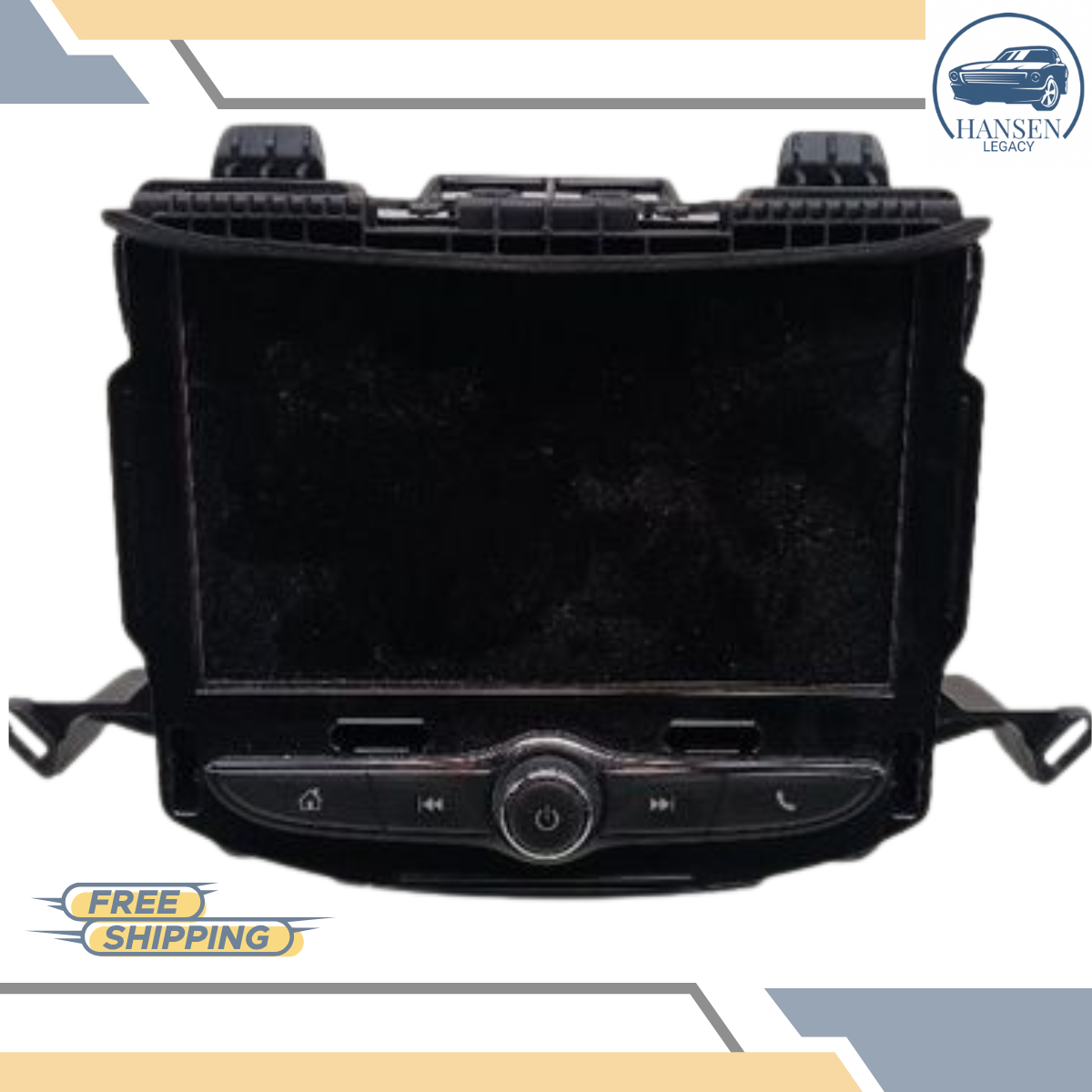 2021–2022 Chevrolet Trax AM FM Radio Receiver Display Screen ID 84988340 — view 2