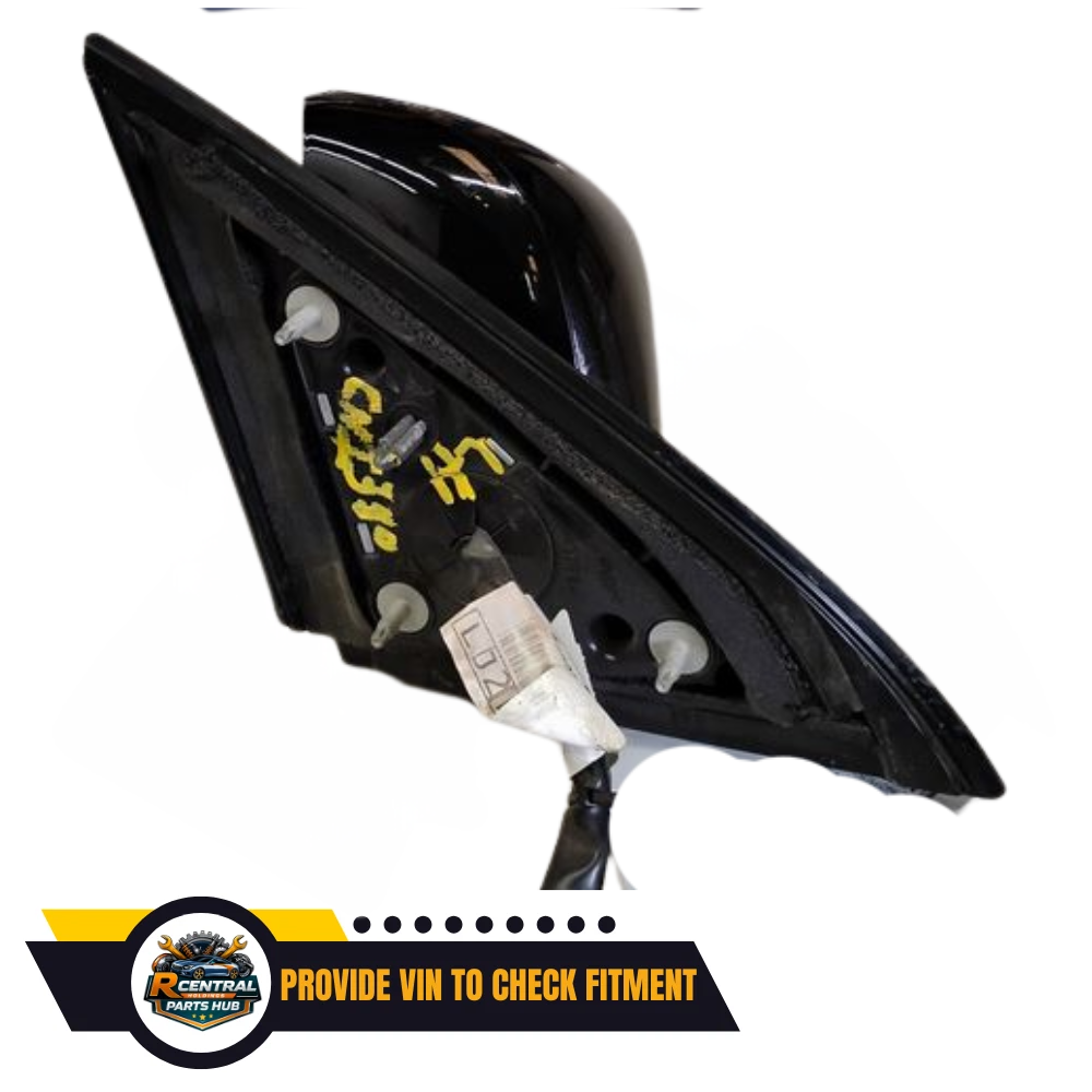 2017–2020 Infiniti QX60 Left Driver Side Door Mirror Assembly Black Power Heated — view 3