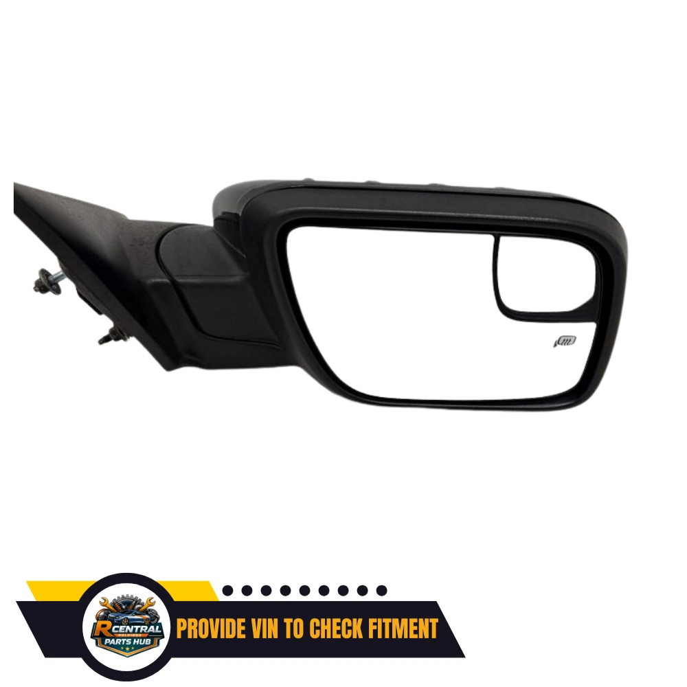 2011–2015 Ford Explorer Right Passenger Side View Door Mirror Power Black — view 3