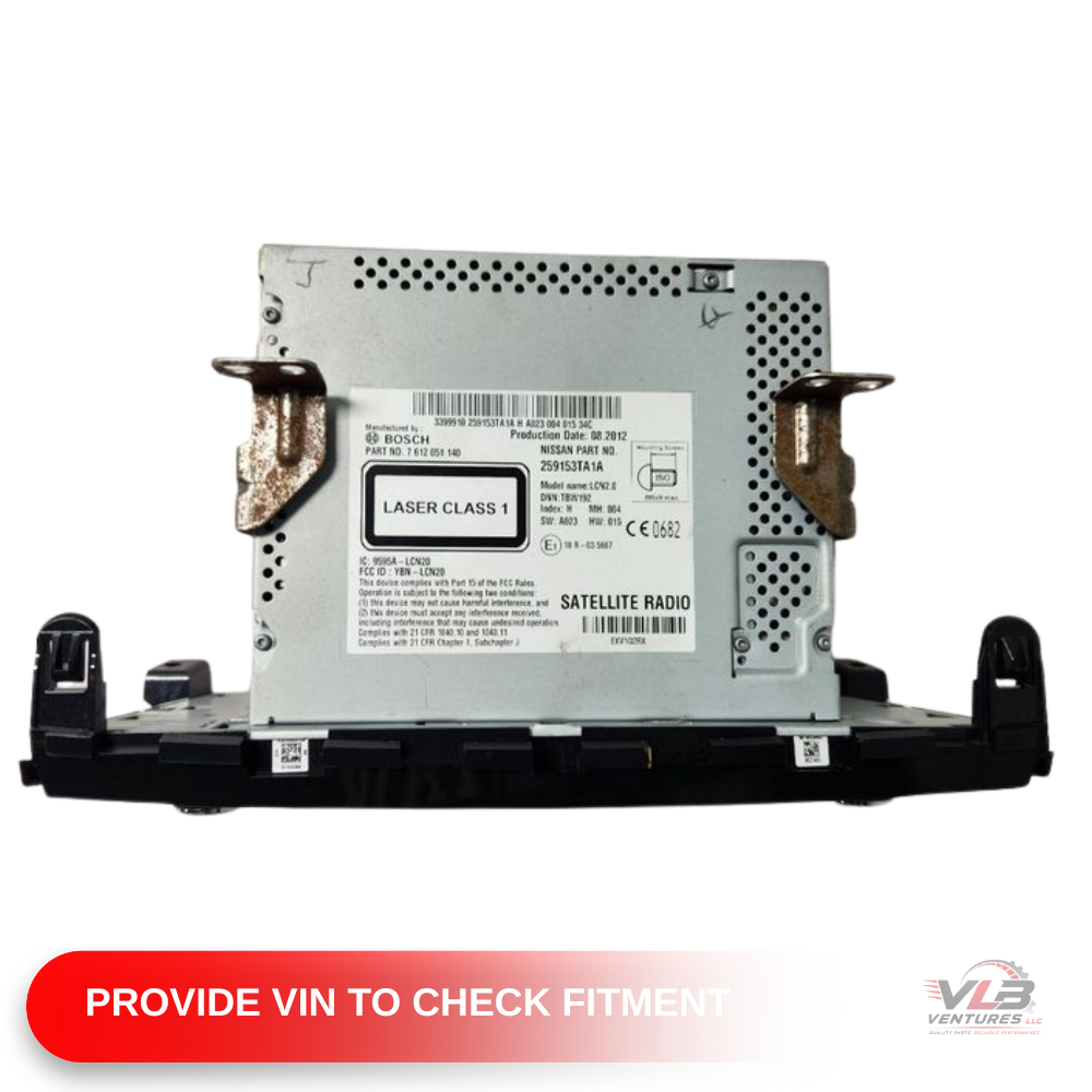 2013–2014 Nissan Altima Sedan Navigation CD Player Radio 25915-3TA1A OEM 13 14 — view 4