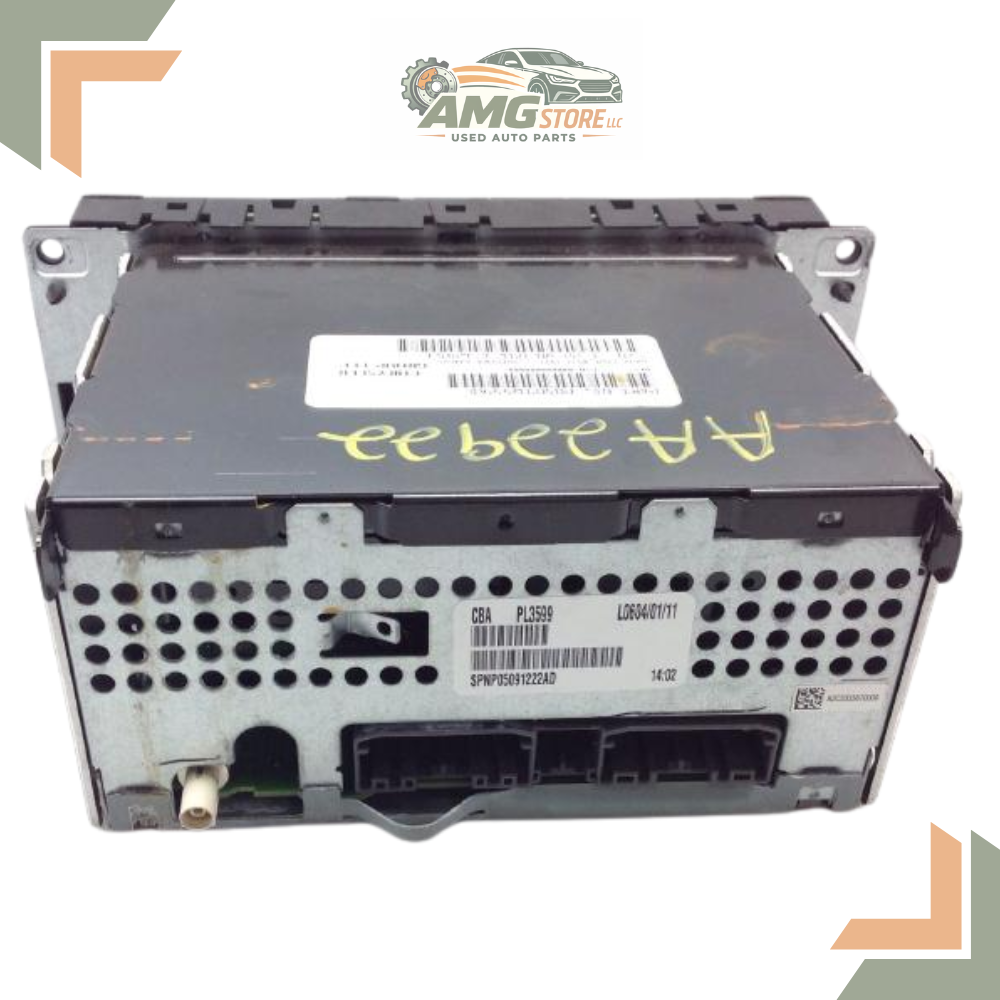 2011–2012 Dodge Caliber AM FM CD MP3 Radio Receiver RES OEM — view 4