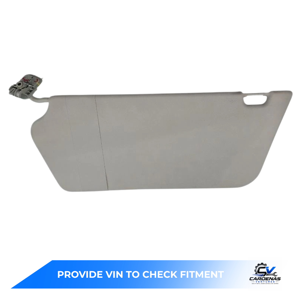 2015–2020 Ford Transit 250 Driver LH Interior Sun Visor Gray OEM — view 1