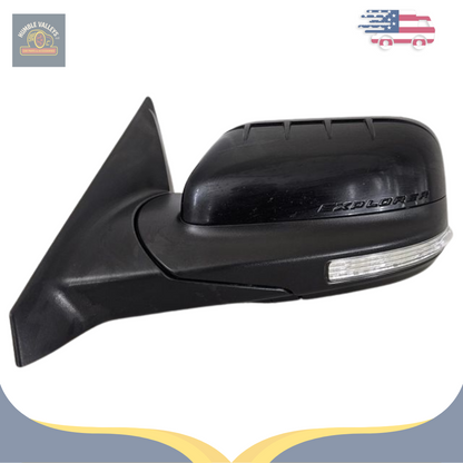 2011–2015 Ford Explorer Front Left Driver Side View Mirror Assembly OEM — view 1